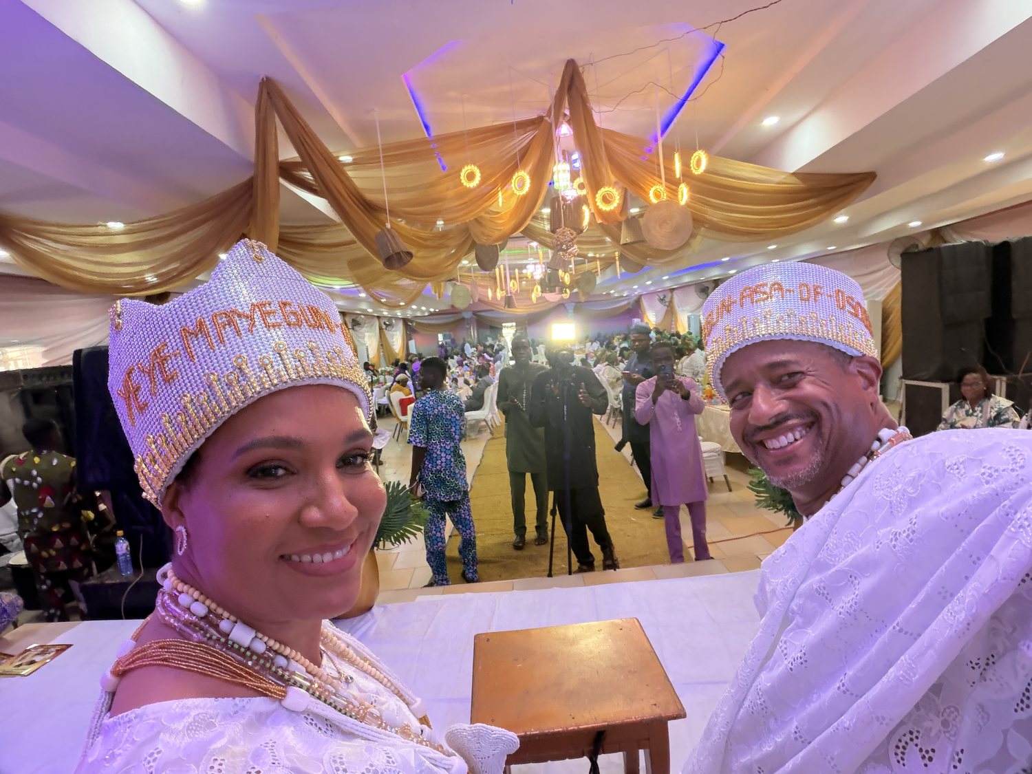 Crowned as Chiefs of Osogboland